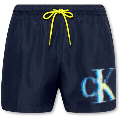 vaatteet Miehet Shortsit / Bermuda-shortsit Calvin Klein Jeans km0km00800-dca blue Sininen