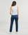 vaatteet Naiset Hihattomat paidat / Hihattomat t-paidat Calvin Klein Jeans WOVEN LABEL RIB TANK TOP Valkoinen