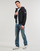 vaatteet Miehet Pusakka Calvin Klein Jeans HOODED PADDED HARRINGTON Musta