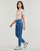 vaatteet Naiset Mom farkut Calvin Klein Jeans MOM JEAN Sininen