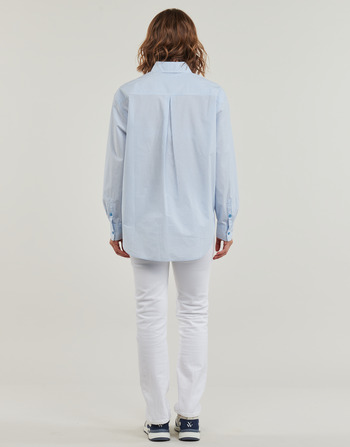 Calvin Klein Jeans WOVEN LABEL RELAXED SHIRT Sininen