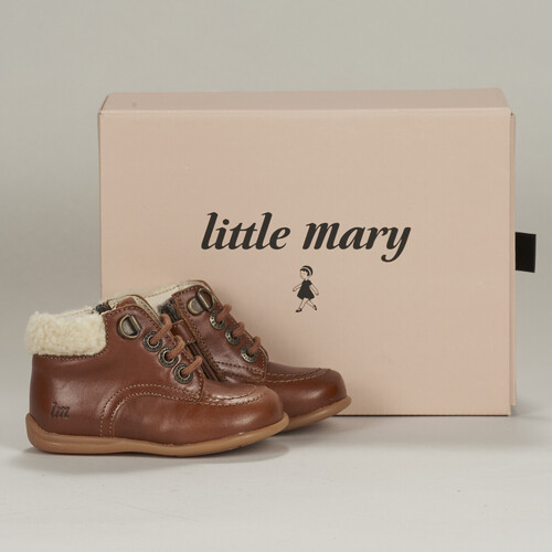 kengät Lapset Bootsit Little Mary HARRY Ruskea