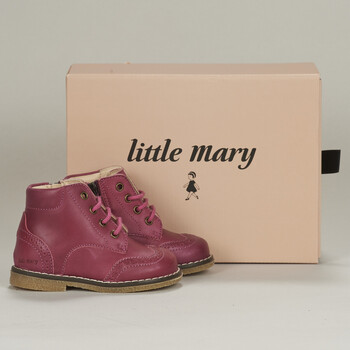 kengät Lapset Bootsit Little Mary JANIE Vaaleanpunainen