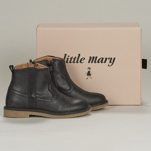 kengät Tytöt Bootsit Little Mary DELLA Musta