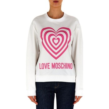 vaatteet Naiset Svetari Love Moschino  Valkoinen