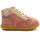 kengät Tytöt Bootsit Kickers Kickbonzip Vaaleanpunainen