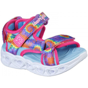 kengät Tytöt Sandaalit ja avokkaat Skechers Heart lights sandals-color gr Monivärinen