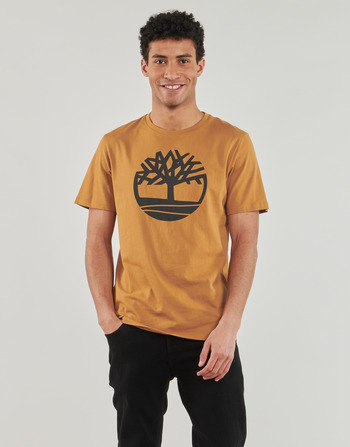 Timberland Tree Logo Short Sleeve Tee Keltainen
