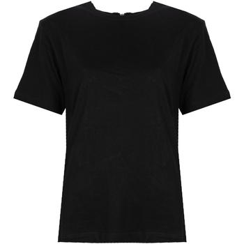 vaatteet Naiset Lyhythihainen t-paita Silvian Heach PGP21757TS Musta
