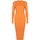 vaatteet Naiset Lyhyt mekko Silvian Heach PGA22208VE Oranssi