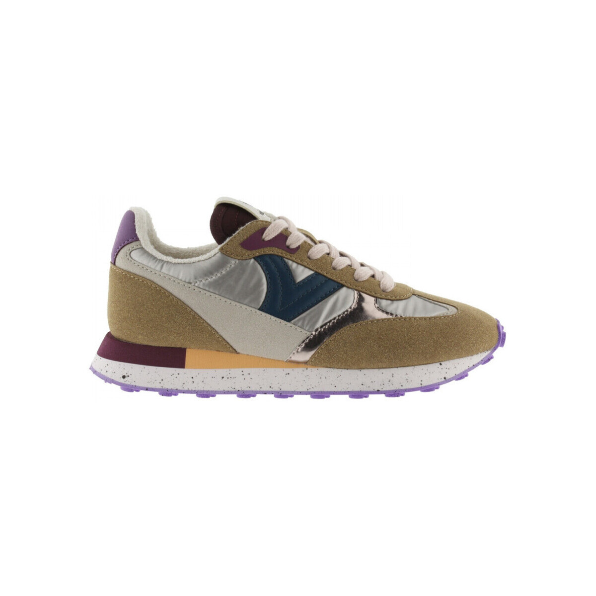 kengät Naiset Juoksukengät / Trail-kengät Victoria Galaxia nylon metal multicolor Beige