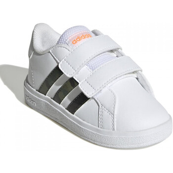 kengät Lapset Tennarit adidas Originals Grand court 2.0 cf i Valkoinen
