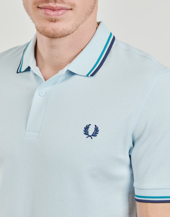 Fred Perry TWIN TIPPED FRED PERRY SHIRT Sininen / Laivastonsininen