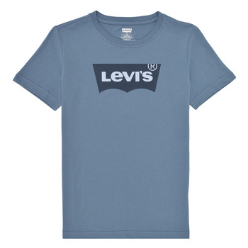 vaatteet Pojat Lyhythihainen t-paita Levi's BATWING TEE Sininen
