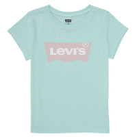 vaatteet Tytöt Lyhythihainen t-paita Levi's BATWING TEE Sininen / Pastel / Vaaleanpunainen / Pastel