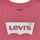 vaatteet Tytöt Lyhythihainen t-paita Levi's MULTI DAISY BATWING TEE Vaaleanpunainen / Valkoinen