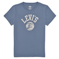vaatteet Pojat Lyhythihainen t-paita Levi's SURFS UP TEE Sininen