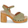 kengät Naiset Sandaalit ja avokkaat MTNG 53903 Khaki