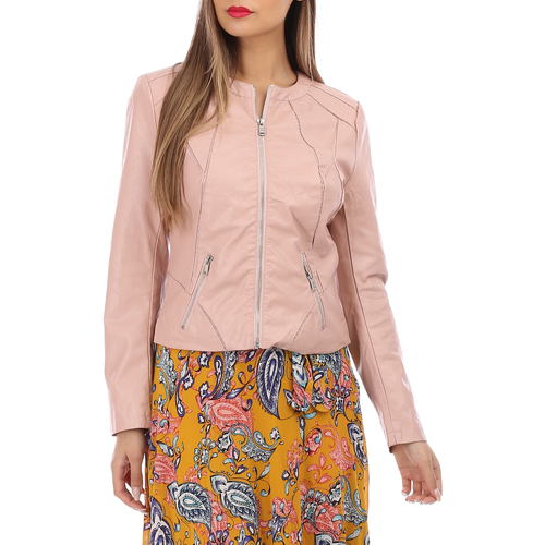 vaatteet Naiset Takit / Bleiserit La Modeuse 34078_P75607 Vaaleanpunainen
