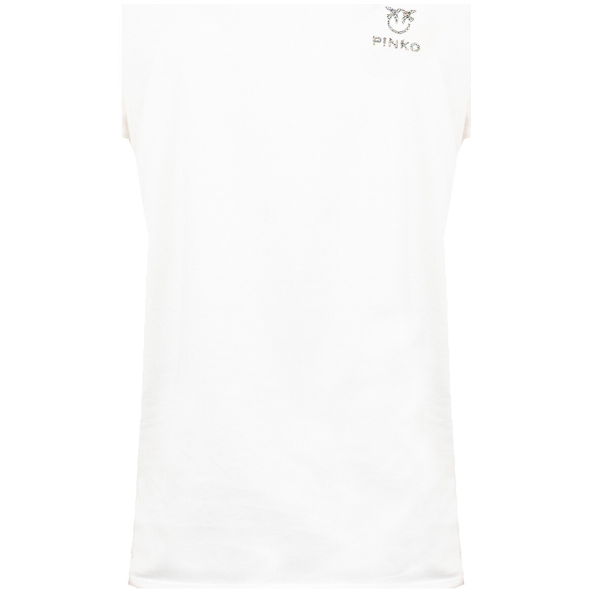 vaatteet Naiset Lyhythihainen t-paita Pinko 1V108F Y5Y5 I Telefo Valkoinen