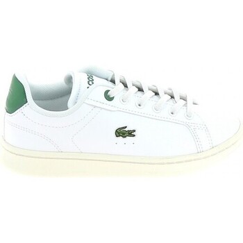 kengät Pojat Tennarit Lacoste Carnaby Pro C Blanc Vert Valkoinen