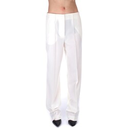 vaatteet Naiset 5-taskuiset housut Semicouture Y3WI11 Valkoinen
