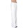 vaatteet Naiset Slim-farkut Semicouture Y3WL08 Valkoinen