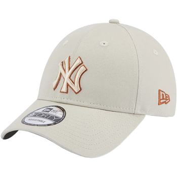 Asusteet / tarvikkeet Miehet Lippalakit New-Era Team Outline 9FORTY New York Yankees Cap Beige