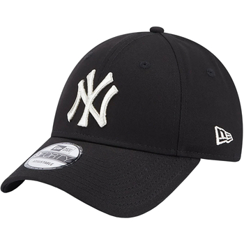Asusteet / tarvikkeet Naiset Lippalakit New-Era New York Yankees 940 Metallic Logo Cap Musta