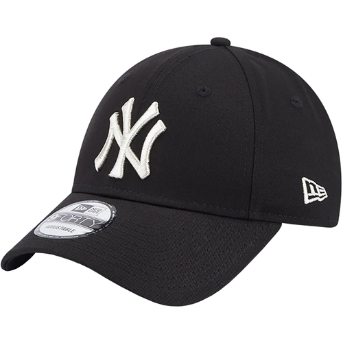 Asusteet / tarvikkeet Naiset Lippalakit New-Era New York Yankees 940 Metallic Logo Cap Musta