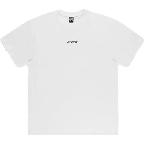 vaatteet Miehet Lyhythihainen t-paita Santa Cruz  Valkoinen