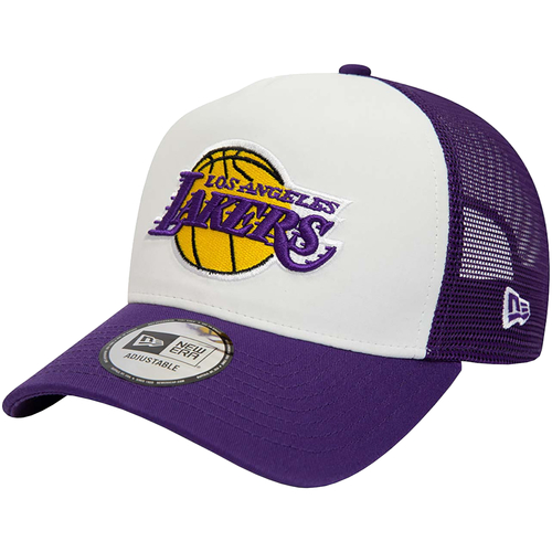 Asusteet / tarvikkeet Miehet Lippalakit New-Era A-Frame Los Angeles Lakers Cap Musta