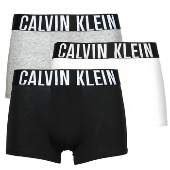 Alusvaatteet Miehet Bokserit Calvin Klein Jeans TRUNK 3PK X3 Musta / Harmaa / Valkoinen