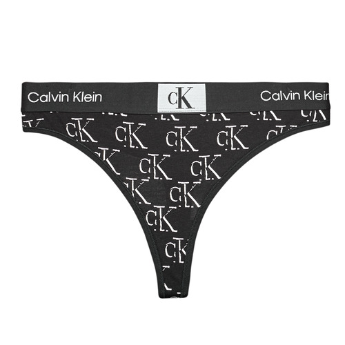 Alusvaatteet Naiset Stringit Calvin Klein Jeans MODERN THONG Musta