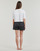 vaatteet Naiset pyjamat / yöpaidat Calvin Klein Jeans S/S SHORT SET Musta / Valkoinen