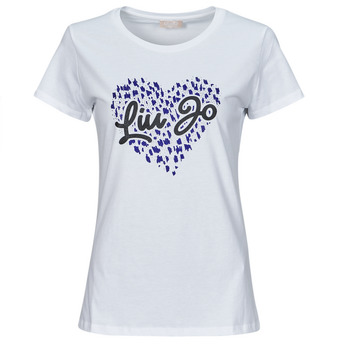 vaatteet Naiset Lyhythihainen t-paita Liu Jo WA4108 Valkoinen