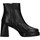 kengät Naiset Nilkkurit L'amour 517 Musta