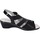 kengät Naiset Sandaalit ja avokkaat Confort EZ438 Musta
