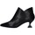kengät Naiset Nilkkurit L'amour 510 Musta
