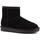 kengät Naiset Nilkkurit Colors of California Ugg boot in suede Musta