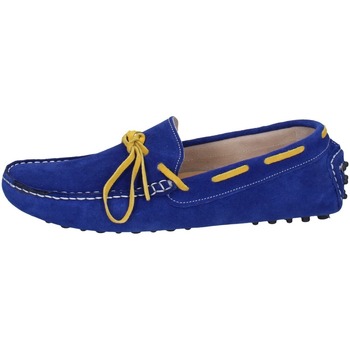 kengät Miehet Mokkasiinit Calzoleria Borbonica EZ513 10 Sininen