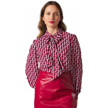 vaatteet Naiset Topit / Puserot Minueto Shirt Wendy - Red Monivärinen