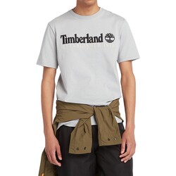 vaatteet Miehet Lyhythihainen t-paita Timberland 221880 Harmaa
