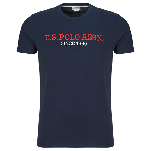 vaatteet Miehet Lyhythihainen t-paita U.S Polo Assn. MICK Laivastonsininen