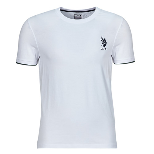 vaatteet Miehet Lyhythihainen t-paita U.S Polo Assn. DAMY Valkoinen