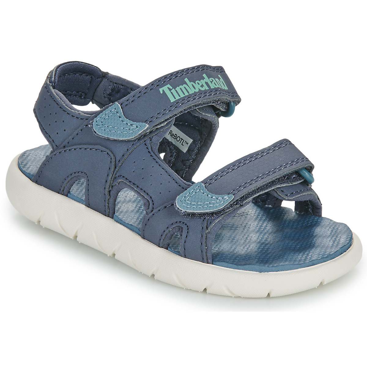 kengät Pojat Sandaalit ja avokkaat Timberland PERKINS ROW 2-STRAP Sininen