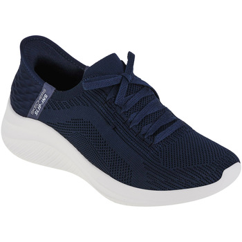 kengät Naiset Matalavartiset tennarit Skechers Slip-Ins Ultra Flex 3.0 - Brilliant Sininen