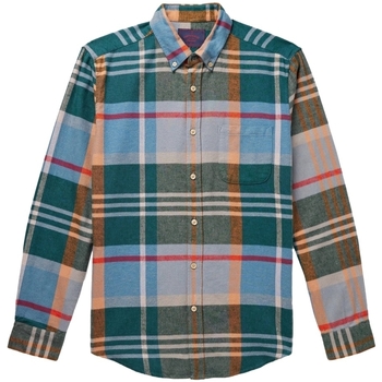 vaatteet Miehet Pitkähihainen paitapusero Portuguese Flannel Realm Shirt - Checks Monivärinen