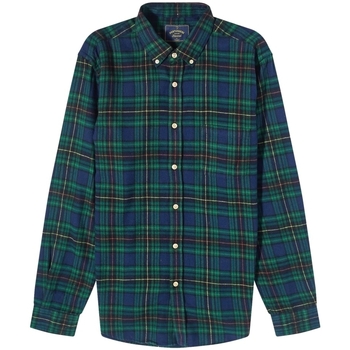 vaatteet Miehet Pitkähihainen paitapusero Portuguese Flannel Orts Shirt - Checks Vihreä