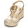 kengät Naiset Sandaalit ja avokkaat MICHAEL Michael Kors CASEY WEDGE Kulta